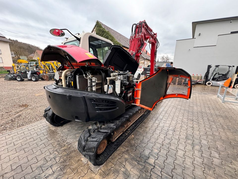 Kubota KX080-3a2 Bagger Verstellausleger Baumaschine in Kammeltal