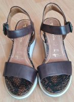 Tamaris Sandalen Sandaletten Braun Echtleder 36 wie Neu Berlin - Charlottenburg Vorschau