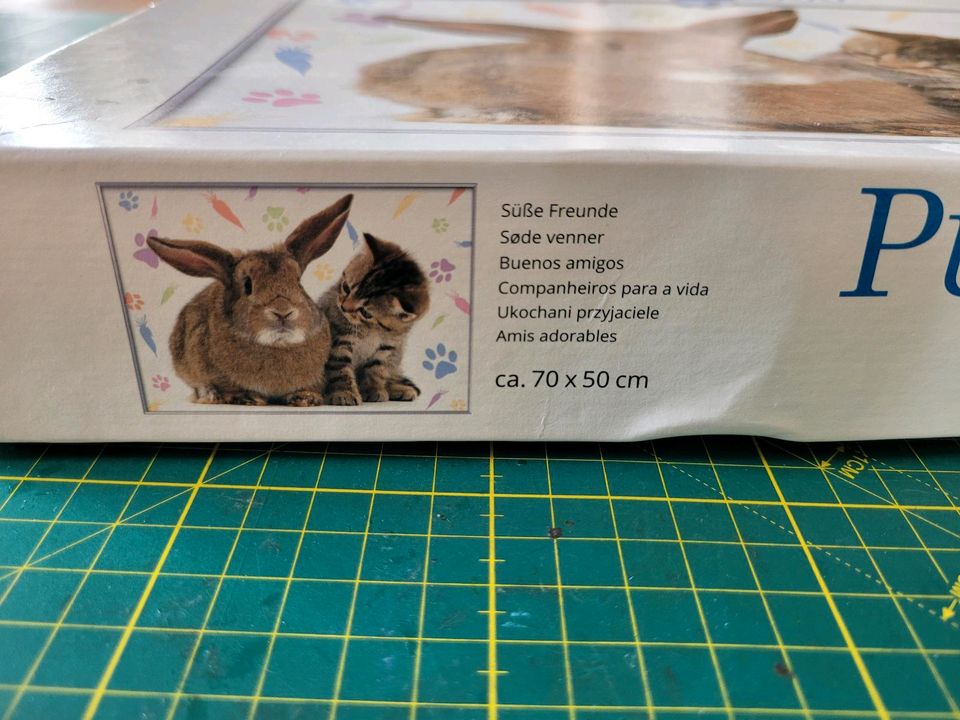 Puzzle Hase und Katze 1000 Teile Vollständig in Sereetz