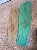 2x haremshose Aladin Hose, goahose grün und beige Niedersachsen - Wardenburg Vorschau