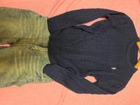 Pullover vintage dunkelblau Niedersachsen - Garbsen Vorschau