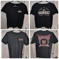 2 x Volcom Damen T-Shirts Gr. S mit Rückenaufdruck schwarz grau Baden-Württemberg - Brigachtal Vorschau