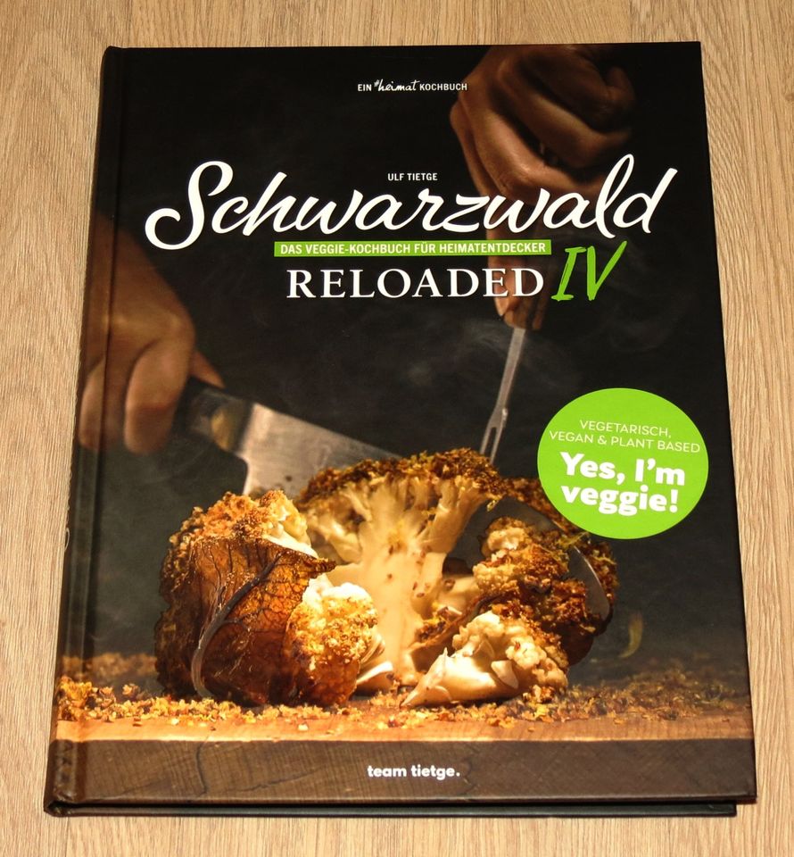 Schwarzwald Reloaded 4 Kochbuch Vegetrarisch Vegan Rezepte Buch in Griesheim