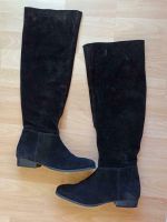 Overknees Stiefel Veloursleder Schwarz Damenstiefel Hessen - Königstein im Taunus Vorschau