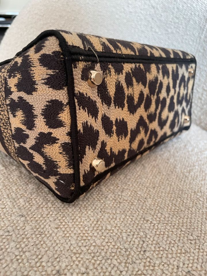 Original Dior Lady D-Lite Tasche Leopard medium Fullset NP4700€ in Haltern am See