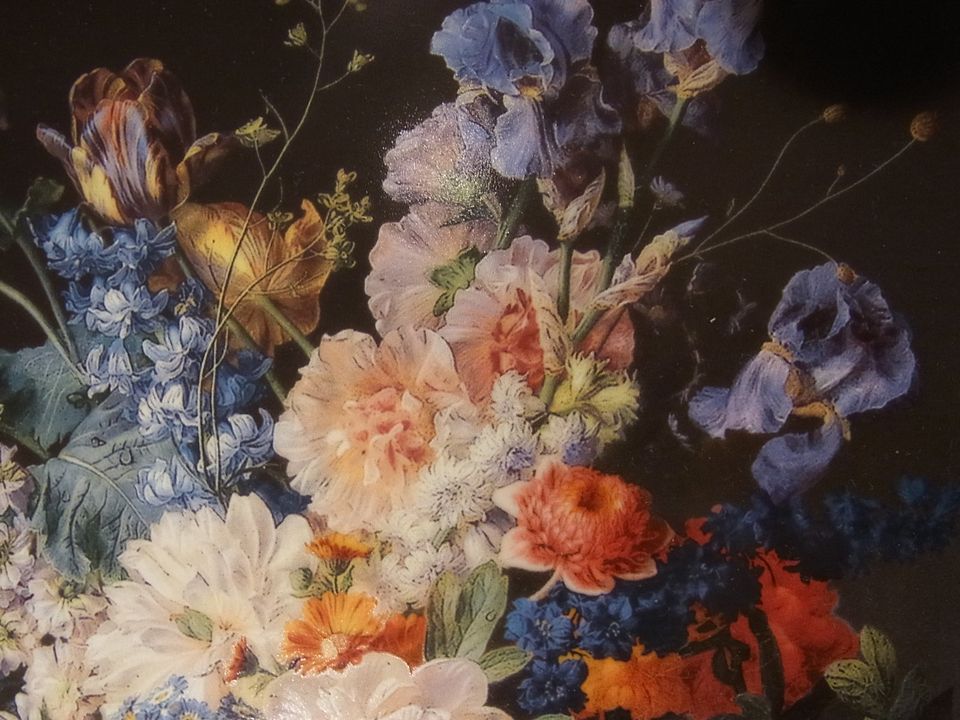 Porzellanbild "Corbeille de fleurs" 1785 Gerardus van Spaendonck in Köln