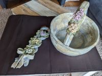 Obstschale Keramik mit passendem Blumenzopf Bayern - Bad Steben Vorschau