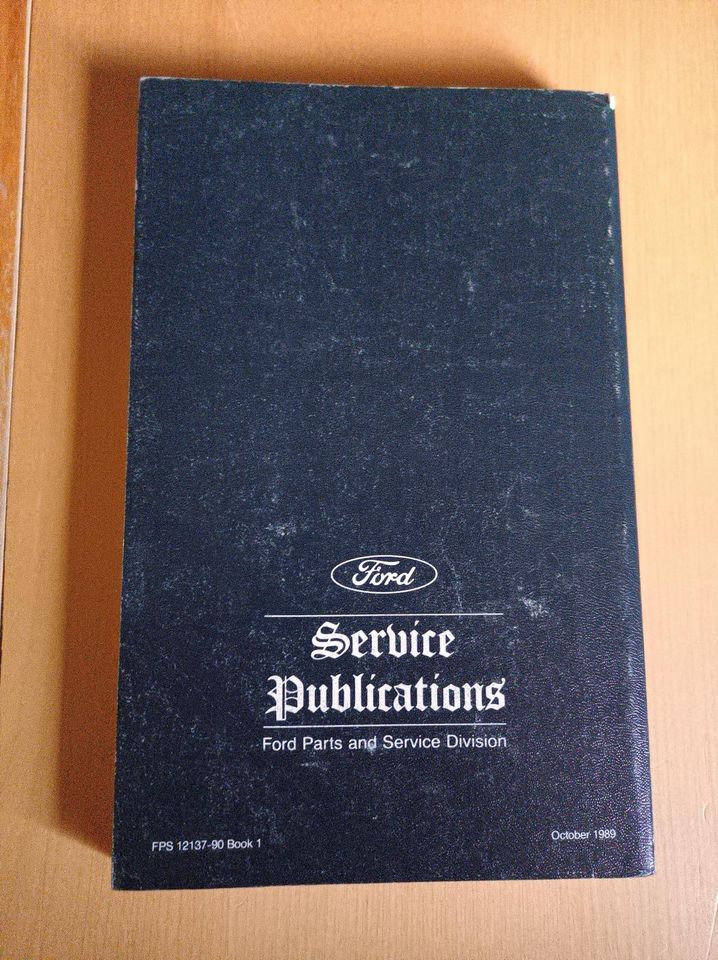 Ford Specification Book 1990 FWD Drehmomente Daten Escort in Lutter am Barenberge