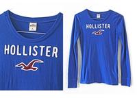 Hollister Longsleeve Kobaltblau Applikation Langarmshirt Gr.M Schleswig-Holstein - Reinbek Vorschau