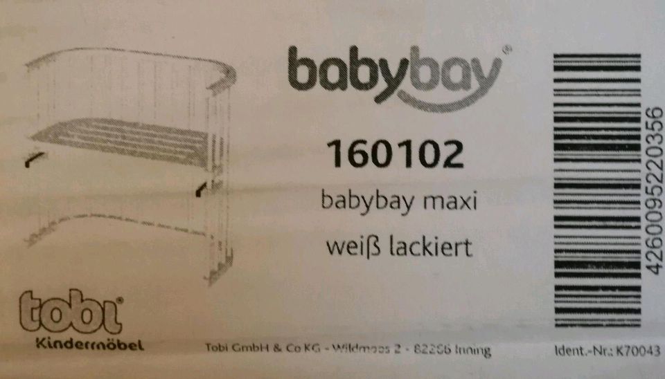 Beistell Bett der Marke  Baby bay in Eschenbach
