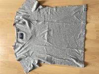 Superdry T-Shirt mit V-Ausschnitt grau Gr. 42 Burglesum - Lesum Vorschau