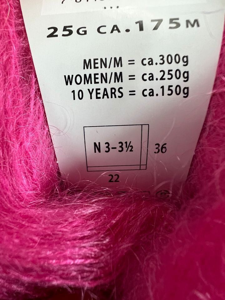 Wolle/ Garn Mohair Luxe von Lang Yarns - verschiedene Farben in Frankfurt am Main