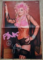 Original Pink ( Alecia Beth Moore ) signiertes A3 Bravo Poster Bayern - Coburg Vorschau