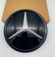 Mercedes Benz Emblem Grill schwarz glänzend 18,5cm Dresden - Cossebaude Vorschau