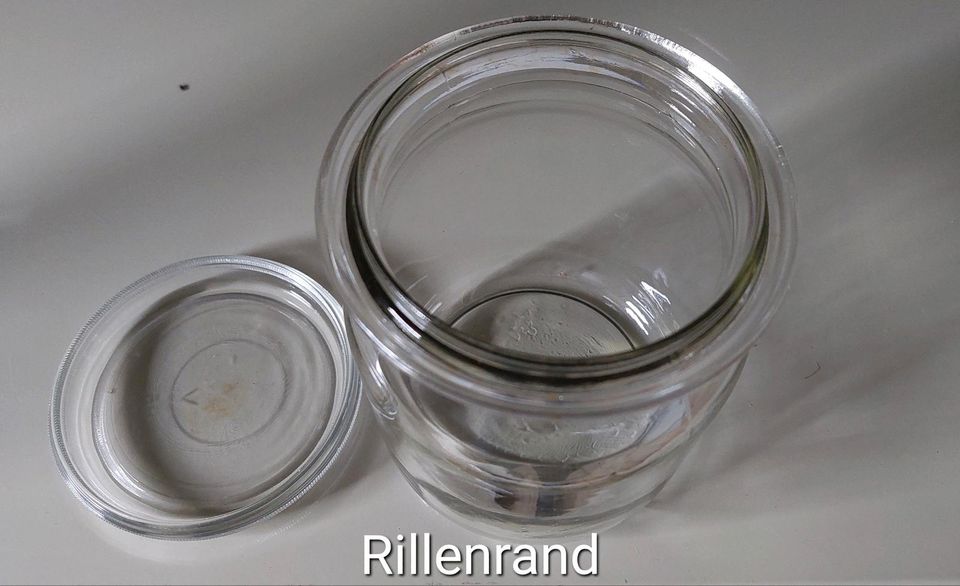 Einkochgläser Einmachgläser Fermentieren Deko Kerzenglas 1 + 1,5l in Grebenhain