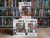 Funko Pop! Mandalorian Flame Throwing 355 408 Beskar Staff 479 Schleswig-Holstein - Alveslohe Vorschau