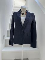 NEU ZARA Basic Blazer Jacke Gr. S blau leinenähnlicher Look Stuttgart - Degerloch Vorschau