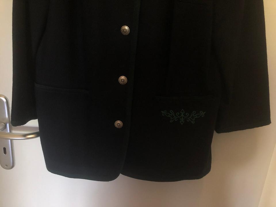 Größe 42: Trachtenjacke Damen / Trachtenjanker blau in Weichs