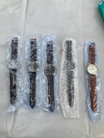 Armbanduhr neu 4x schwarz, 1x braun Schleswig-Holstein - Büdelsdorf Vorschau