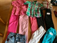 Set Paket Mädchen Leggins Bluse 134 140 Jacke 11 Teile Bayern - Bodenwöhr Vorschau