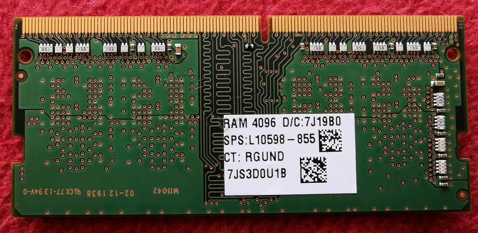 Samsung RAM 4 GB DDR4-2666 MHz in Beelitz