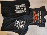 2x t-shirt Sprüche,Idioten, Prinz Lederhose Bayern - Sinzing Vorschau