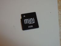 MiniSD Card 2GB neuwertig Bayern - Rosenheim Vorschau