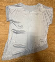 Hellblaues T-Shirt für Damen mit Glitzersaum, Größe 42/44 Nordrhein-Westfalen - Hamm Vorschau