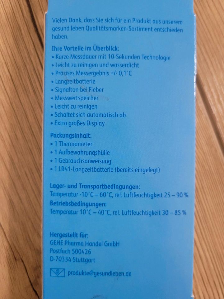 Digitales Fieberthermometer in Frechen