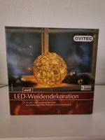 LED Deko Kugel Korb Ball Weidendekoration 25 cm Nordrhein-Westfalen - Mettmann Vorschau