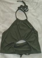 Shein Neckholder Top Damentop Trägertop, Gr. S 36, khaki, top Herzogtum Lauenburg - Mölln Vorschau