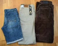 Männer Hosen Gr. 34/36 34/34, kurze Hose, Pullover, Weste Gr L Dresden - Briesnitz Vorschau