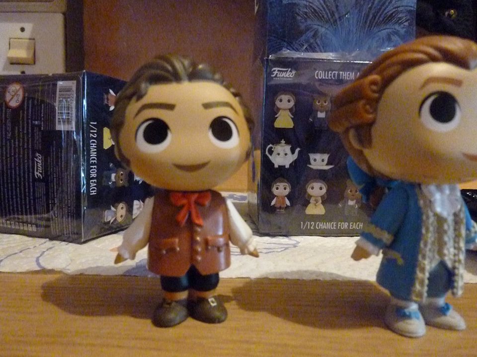 2 Funko Minis Disney Die Schöne und das Biest Figuren in Halle