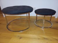 KAYOOM * 2 Hocker * rund * schwarz silber * NEU * LP 379 EUR Baden-Württemberg - Schramberg Vorschau