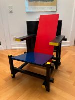 BAUHAUS Mondrian Design Stuhl nach Gerrit Rietveld (No Cassina) Nordrhein-Westfalen - Krefeld Vorschau
