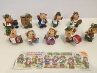 Top Ten Teddys 1995 Bären Kinder Ferrero Ü-Ei Satz Brandenburg - Oranienburg Vorschau