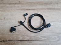 Zu verschenken neues 3-in-1 USB Ladekabel Apple Lightning Micro Nordrhein-Westfalen - Harsewinkel Vorschau