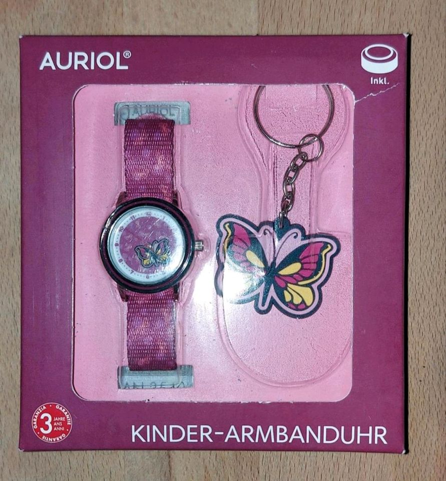 NEUE Kinderarmbanduhr mit passendem Schlüsselanhänger in Heusweiler