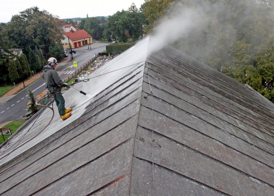 Steinreinigung,Fassadenreinigung,Dachreinigung & Dachbeschichtung in Ulm