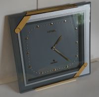 Citizen Quarz Wall Clock Japan Wanduhr Uhr wall clock grau gold Bayern - Schwabach Vorschau