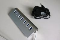 ├► Alu 7 Ports USB 3.0 HUB + Netzteil Brandenburg - Brieskow-Finkenheerd Vorschau