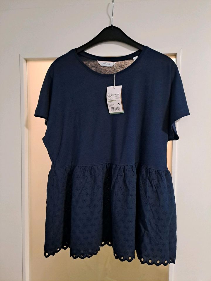 Damen T-Shirt tchibo dunkelblau, Gr. 40/42 neu mit Etikett in Nordhorn