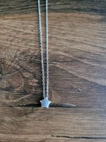 Collier 925er Sterlingsilber mit gebürstetem Stern Hessen - Altenstadt Vorschau