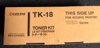 KYOCERA Toner  TK-18 schwarz Kreis Pinneberg - Rellingen Vorschau