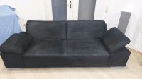 3er couch sofa  micro Faser schwarz  235cm Nordrhein-Westfalen - Neuenrade Vorschau