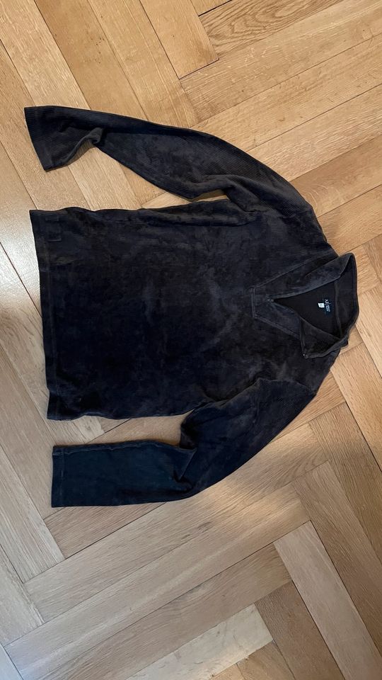 Armani Pullover Half Zip Troyer Braun samt in München