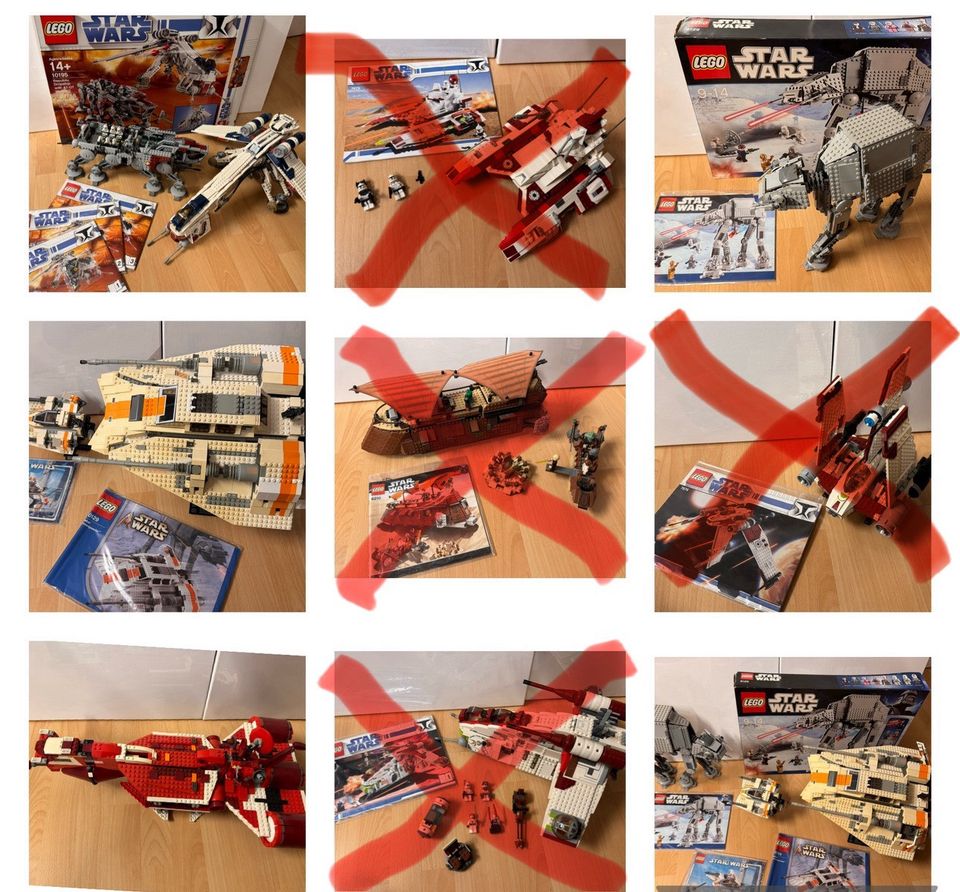 Lego Star Wars Sammlung Seltene und Ältere Sets 10129 7665 7676 in Seevetal