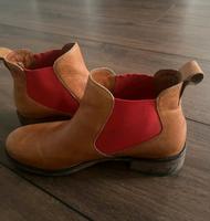 Hugo Boss Chelsea Boots Gr.40 Leder Stiefelette Brandenburg - Panketal Vorschau