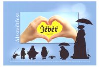 NEU Jever Altstadtfest Postkarte Karte 2023 Ratte Remmer usw. Niedersachsen - Jever Vorschau