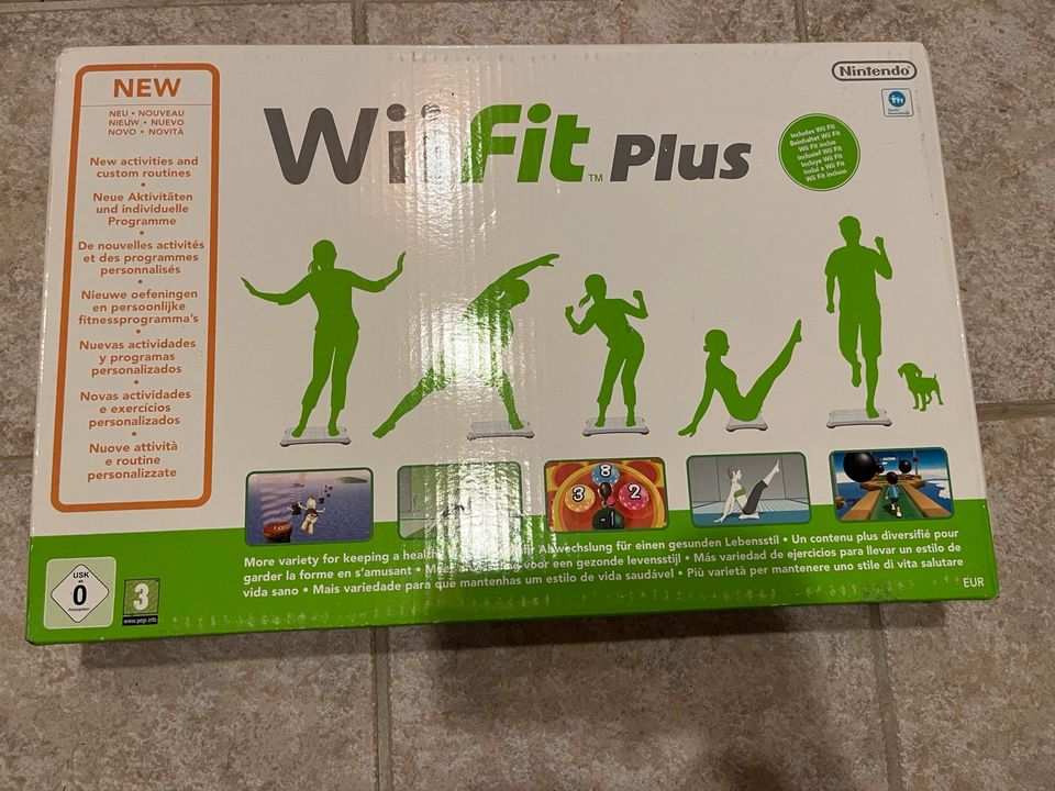 Wii Fit Plus Board + Spiel nicht benutzt nach Kauf in Mülheim-Kärlich